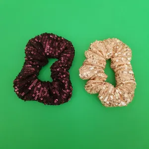 کش مو زنانه مدل توری پولکی بسته دو عددی