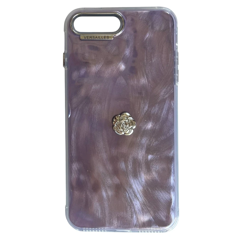 کاور مدل فانتزی طرح براش با گل برجسته مناسب برای گوشی موبایل اپل iPhone 7 Plus