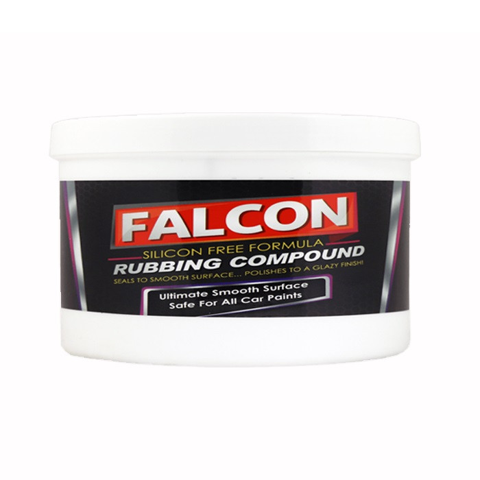 پولیش بدنه خودرو فالکون مدل زبر تک مرحله ای Falcon Rubbing Compound وزن 500 گرم