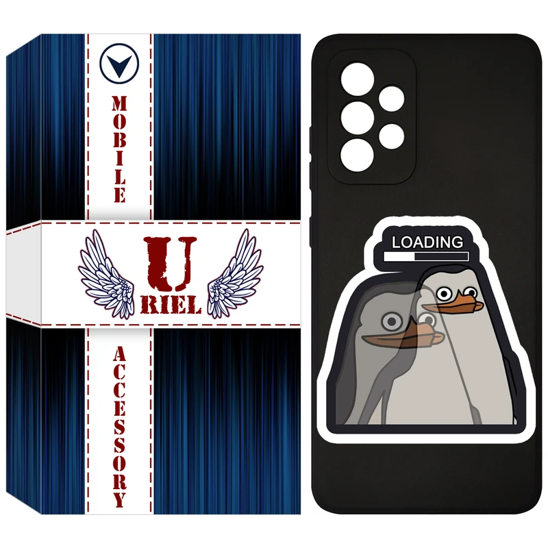 کاور یوریل مدل KSH کد 84 طرح Loading مناسب برای گوشی موبایل سامسونگ Galaxy A33 5G