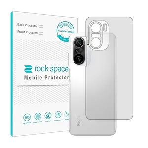 Transparent Rockspace HyGEL model phone back protector suitable for Xiaomi Redmi K40 mobile phone