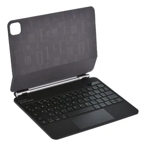 کیف کیبورددار لِولو مدل LVLABKP11BK مناسب برای تبلت Apple iPad Pro 2024-11 Inch