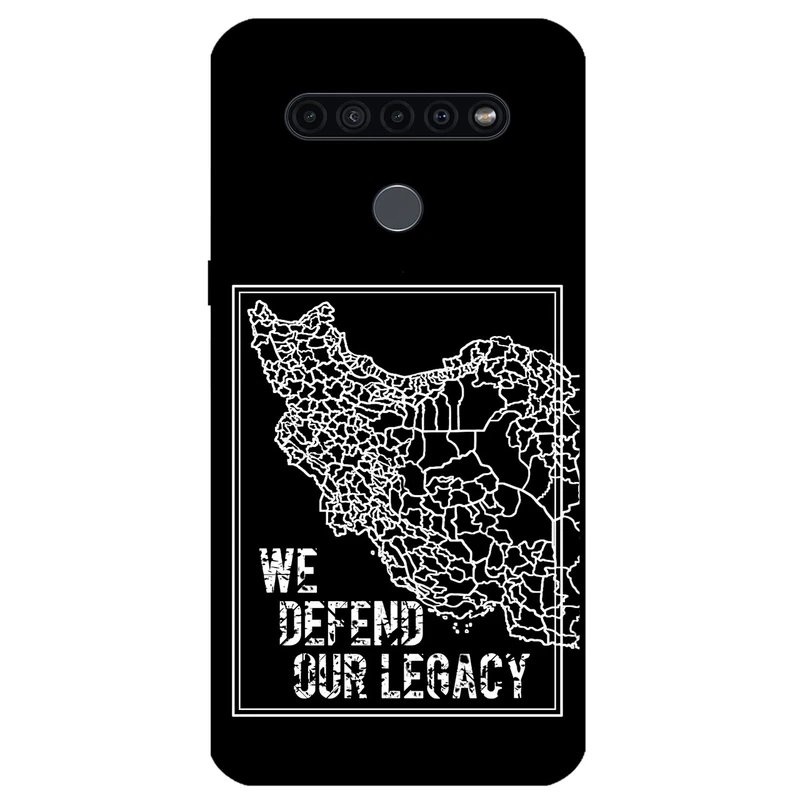 کاور مگافون طرح ایران مدل 1886 مناسب برای گوشی موبایل ال جی K41S / K51S