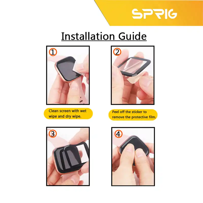 محافظ صفحه نمایش نانو اسپریگ مدل SPG مناسب برای ساعت هوشمند شیائومی امیزفیت GTS 2 Mini