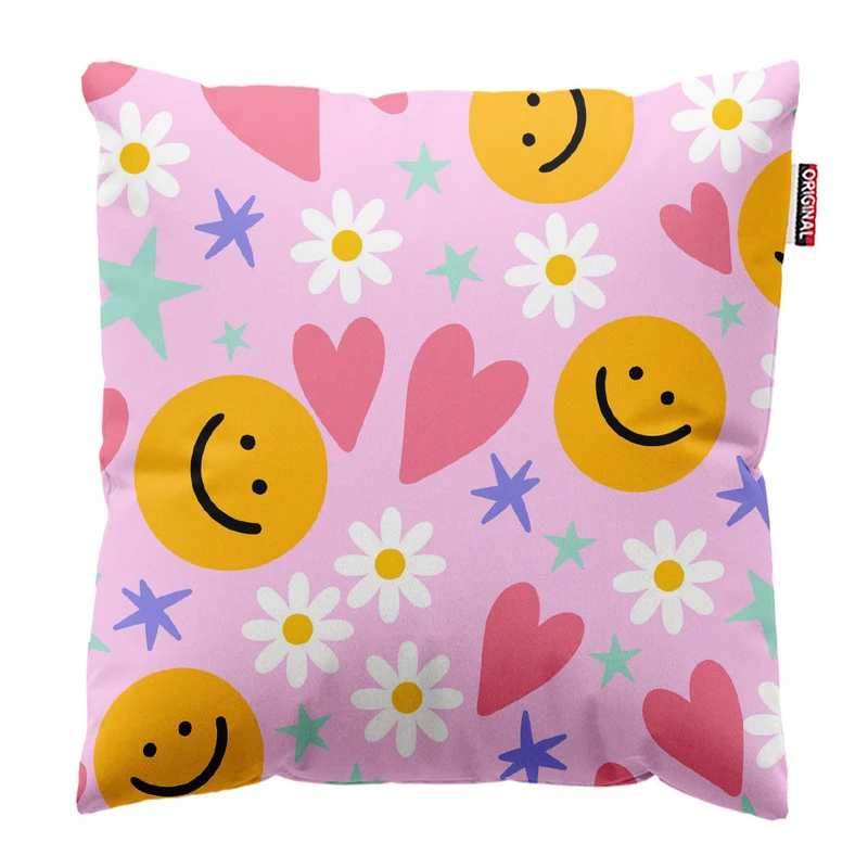  کوسن پاد آفرین طرح کارتونی بچگانه کد 5167 سایز 30*30 سانتی متر 