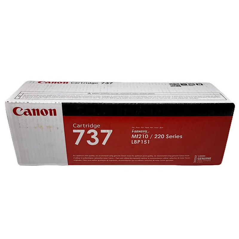 کارتریج کانن مدل 737 با قابلیت چاپ تا 2400 برگ صفحه