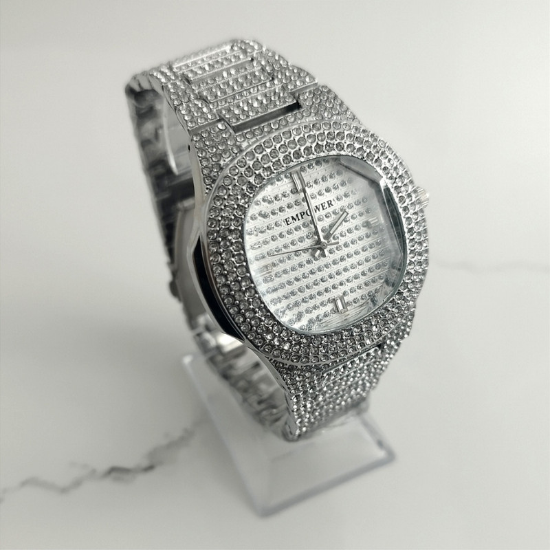 ساعت مچی عقربه ای امپاور مدل فول نگین ساعت مچی عقربه ای امپاور مدل فول نگین