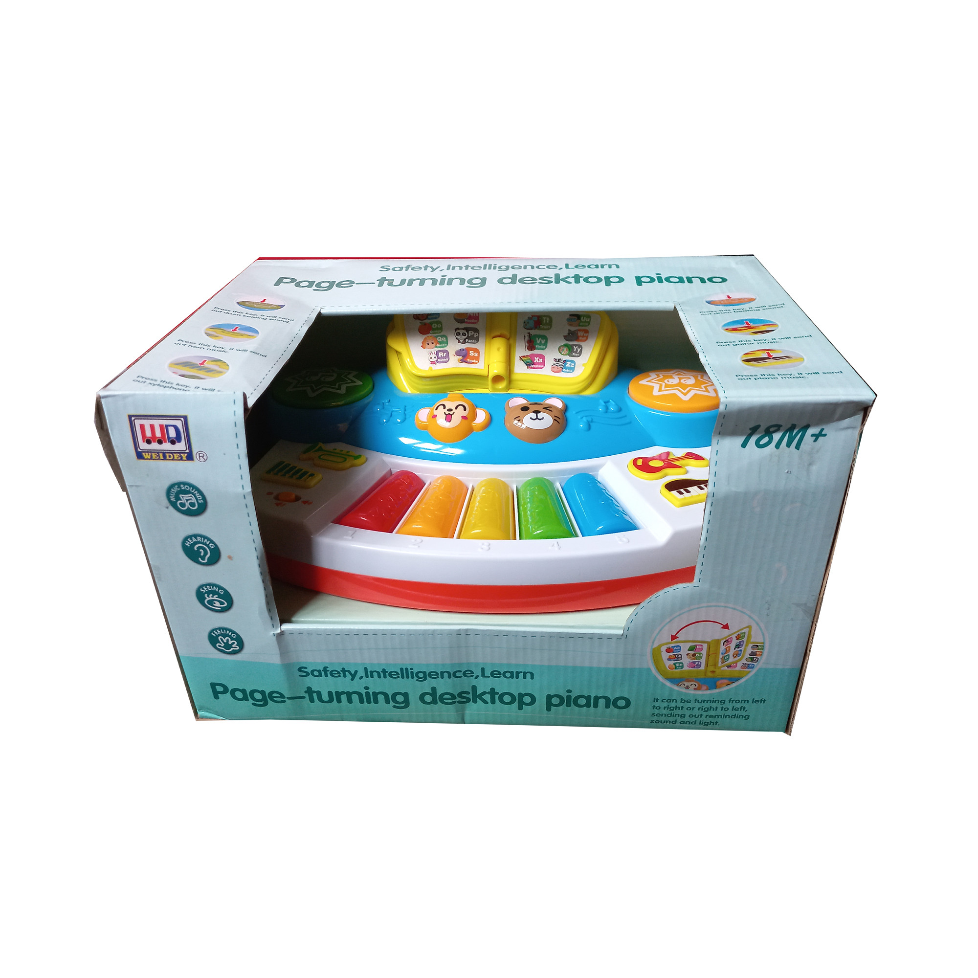 بازی آموزشی موزیکال مدل wd3712