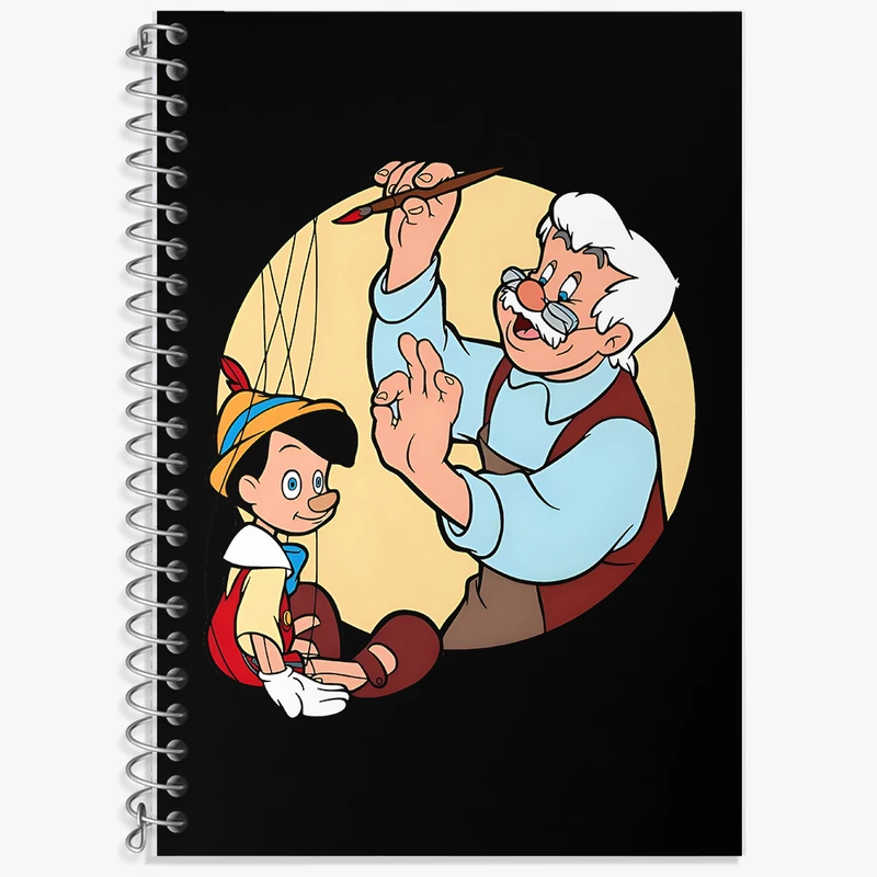 دفتر نت موسیقی 50 برگ خندالو طرح پینوکیو کد F6139