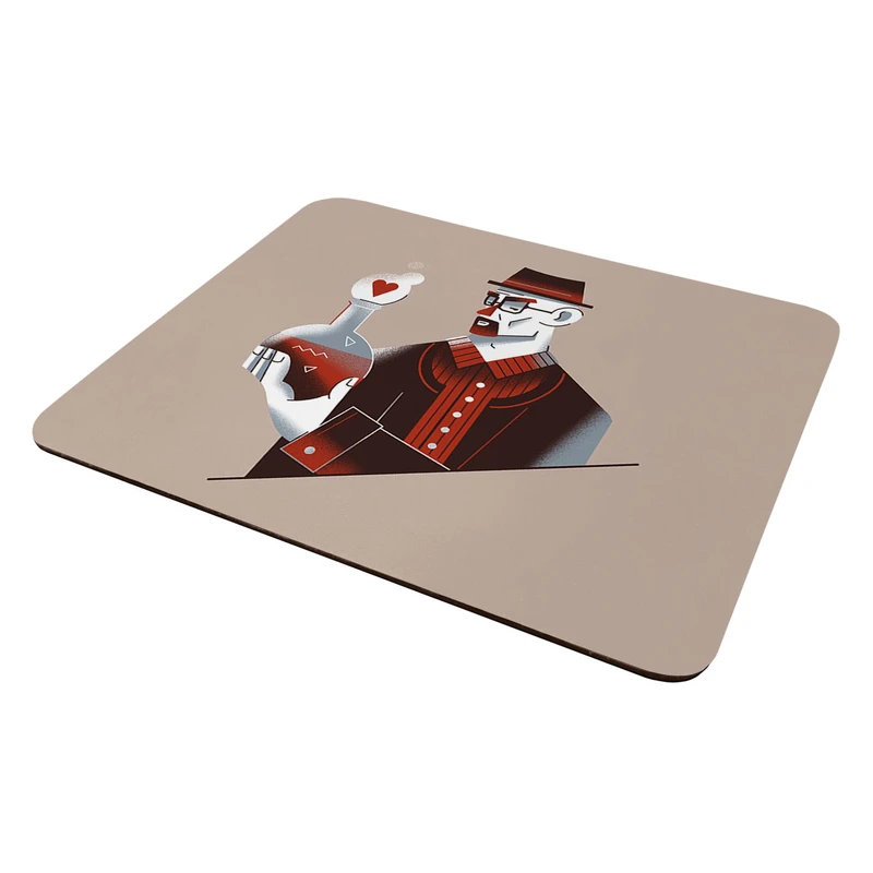 ماوس پد هومرو مدل W230-SIZE2437 طرح بریکینگ بد هایزنبرگ