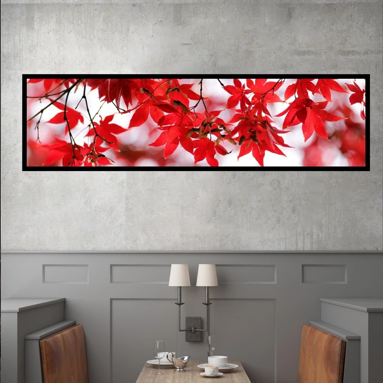 تابلو بکلیت طرح منظره طبیعت پاییز مدل B-7717