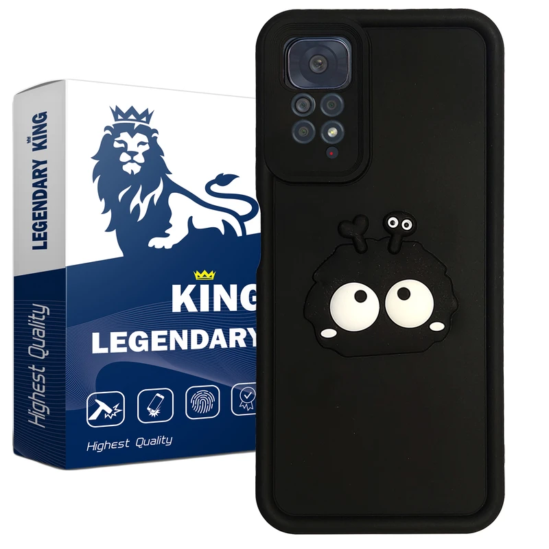 کاور لجندری کینگ طرح شاخک میکروب مناسب برای گوشی موبایل شیائومی Redmi Note 11 Pro / Note 11 Pro