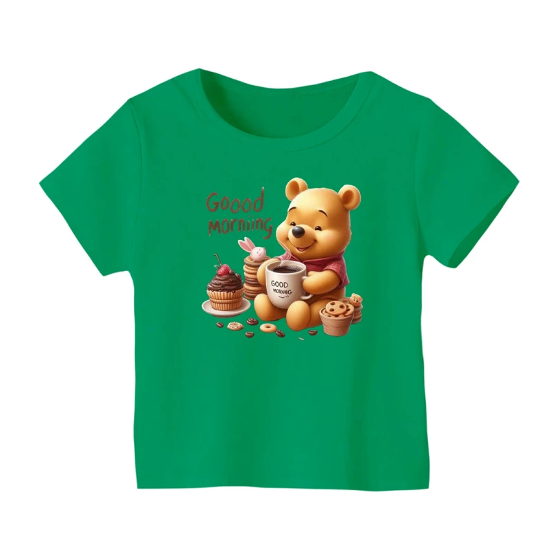 تی شرت آستین کوتاه بچگانه مدل پو کد ۳۵