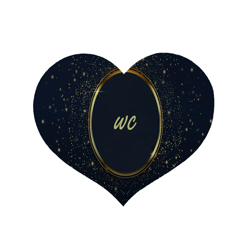   پادری مدل قلبی طرح سرویس بهداشتی کد 8369 سایز 90 × 90 سانتی‌متر