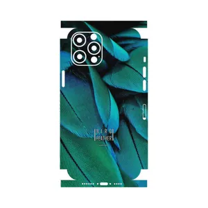 MAHOOT Green Feather-FullSkin Cover Sticker for Apple iPhone 12 Pro Max