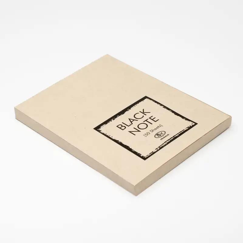 کاغذ یادداشت انتشارات سیبان طرح Black Note بسته 50 عددی