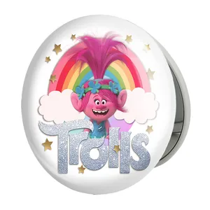 آینه جیبی خندالو طرح ترول ها Trolls مدل تاشو کد 4817 