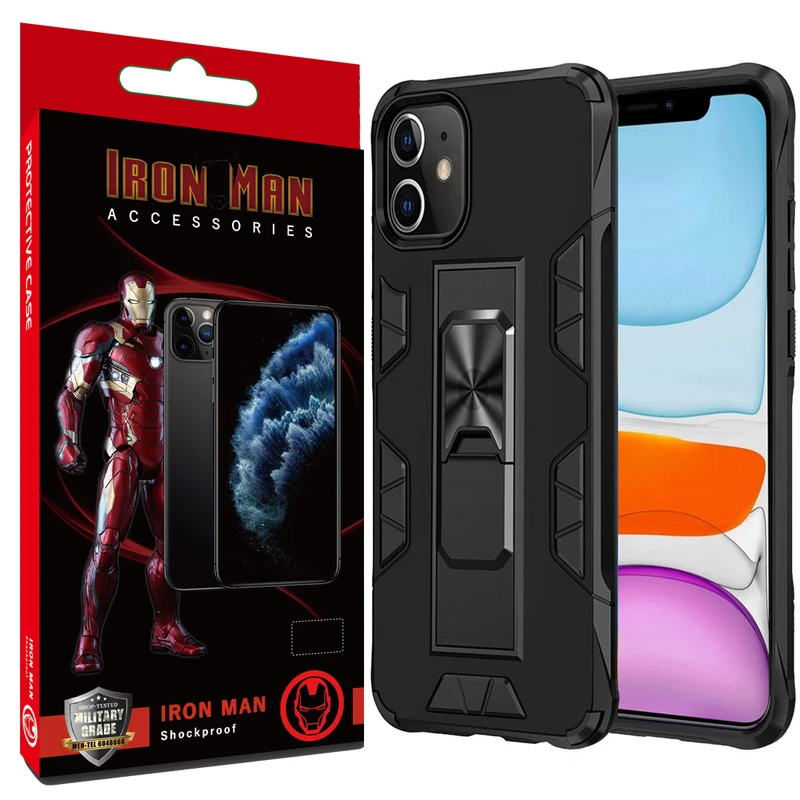  کاور آیرون من مدل Armor مناسب برای گوشی موبایل اپل iPhone 11 