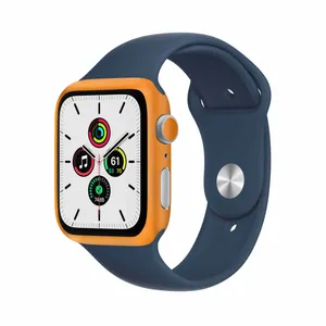 MAHOOT Matte-Orange Cover Sticker for Apple Watch Watch Se 44mm