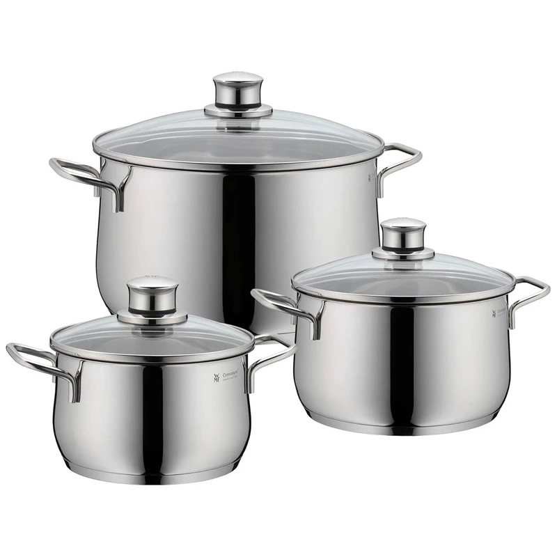 سرویس قابلمه استیل 6 پارچه دبلیو ام اف مدل Diadem Plus