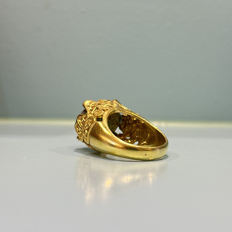 انگشتر نقره زنانه مدل گوارسه فیروزه نیشابوری انگشتر نقره زنانه مدل گوارسه فیروزه نیشابوری