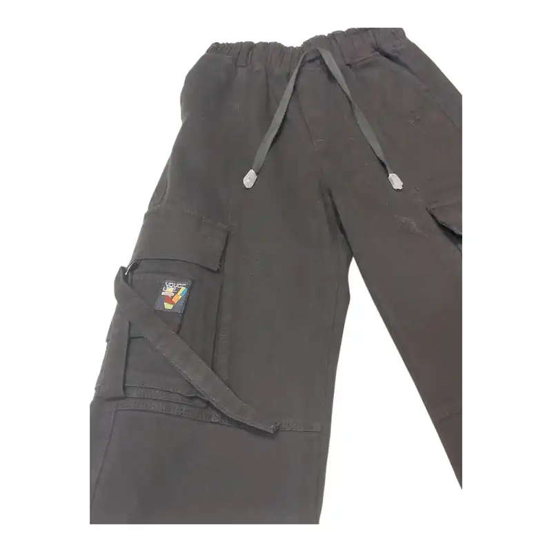 شلوار بچگانه مدل کتان کارگو