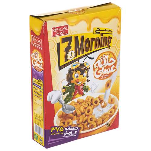 کورن فلکس شیرین عسل مدل Honey Rings مقدار 375 گرم