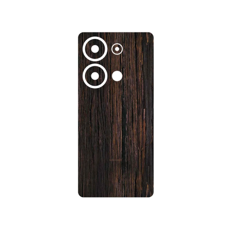 برچسب پوششی ماهوت مدل Burned_Wood مناسب برای گوشی موبایل شیائومی Redmi Note 13 Pro 4G