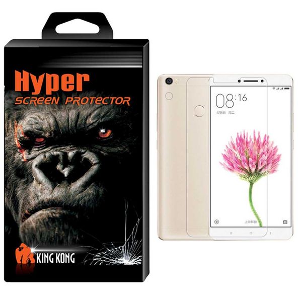 محافظ صفحه نمایش شیشه ای کینگ کونگ مدل Hyper Protector مناسب برای گوشی شیاومی Mi Max 2 محافظ صفحه نمایش شیشه ای کینگ کونگ مدل Hyper Protector مناسب برای گوشی شیاومی Mi Max 2