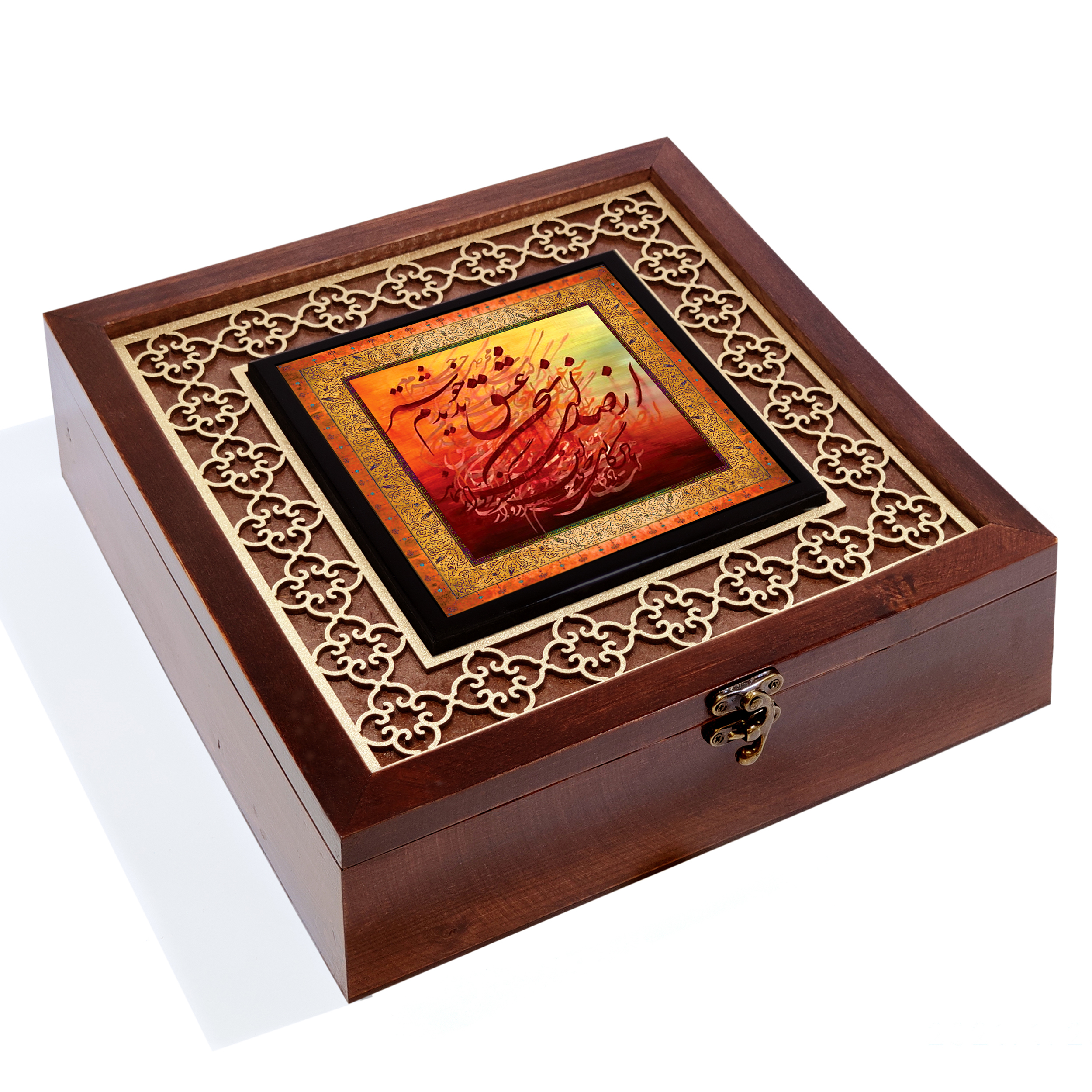 جعبه هدیه  چوبی مدل J1-4-6