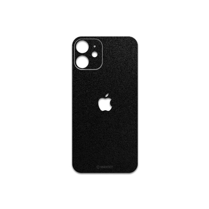 برچسب پوششی ماهوت مدل Black-Suede مناسب برای گوشی موبایل اپل iPhone 12 mini