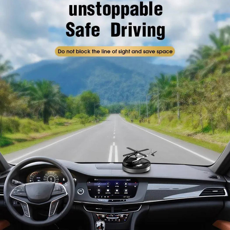 خوشبوکننده خودرو خورشیدی مدل هلیکوپتر در ارزانترین فروشگاه اینترنتی ایران ارزان