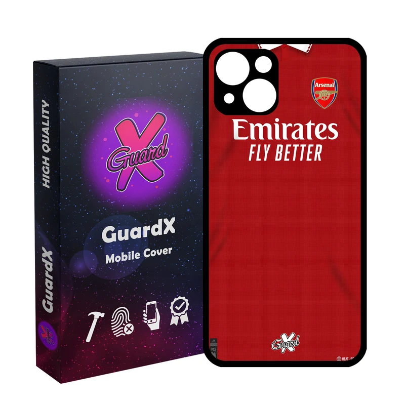 کاور گارد ایکس طرح آرسنال مدل Glass10467 مناسب برای گوشی موبایل اپل iPhone 13