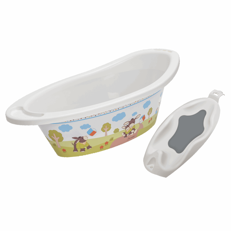 ست وان و آسانشور حمام کودک روتو مدل طرح دار حیوانات