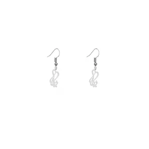گوشواره نقره زنانه هایکا طرح یکتا مدل n.ha459