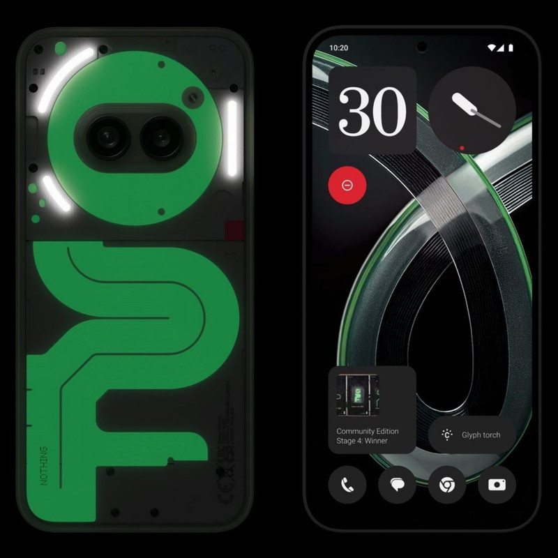 گوشی موبایل ناتینگ مدل Phone 2a Community Edition دو سیم کارت ظرفیت 256 گیگابایت رم 12 گیگابایت  