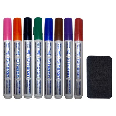 نقد و بررسی ماژیک وایت برد هرون مدل 41f به همراه تخته پاکن توسط خریداران