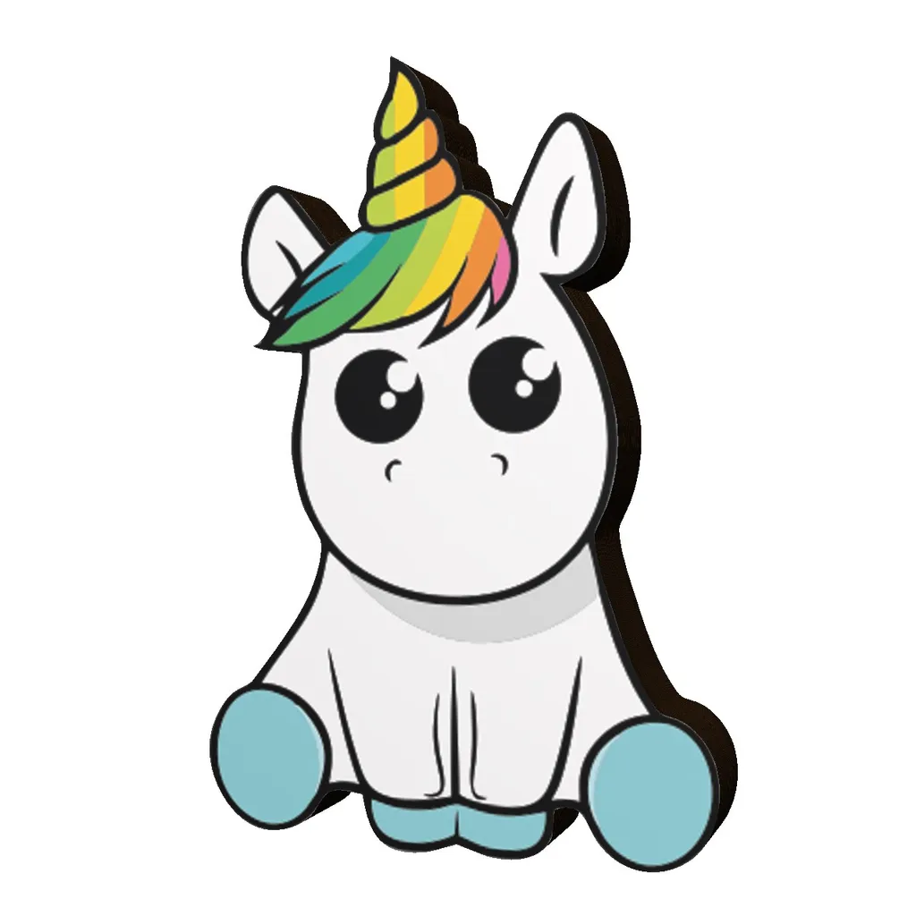 استیکر چوبی بانیبو مدل Unicorn13