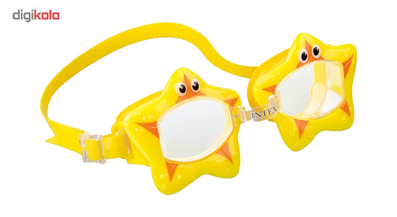 عینک شنااینتکس عروسکیمدل55603 به همراه دماغگیر و گوش گیر