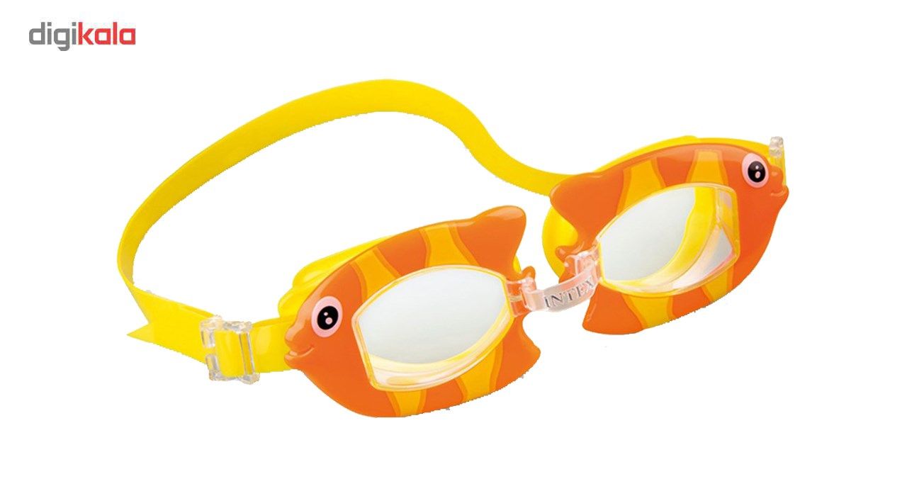 عینک شنااینتکس عروسکیمدل55603 به همراه دماغگیر و گوش گیر