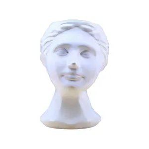 گلدان سرامیکی مدل چهره کد 102