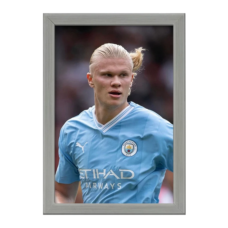 تابلو خندالو طرح ارلینگ هالند (Erling Haaland) کد 36375