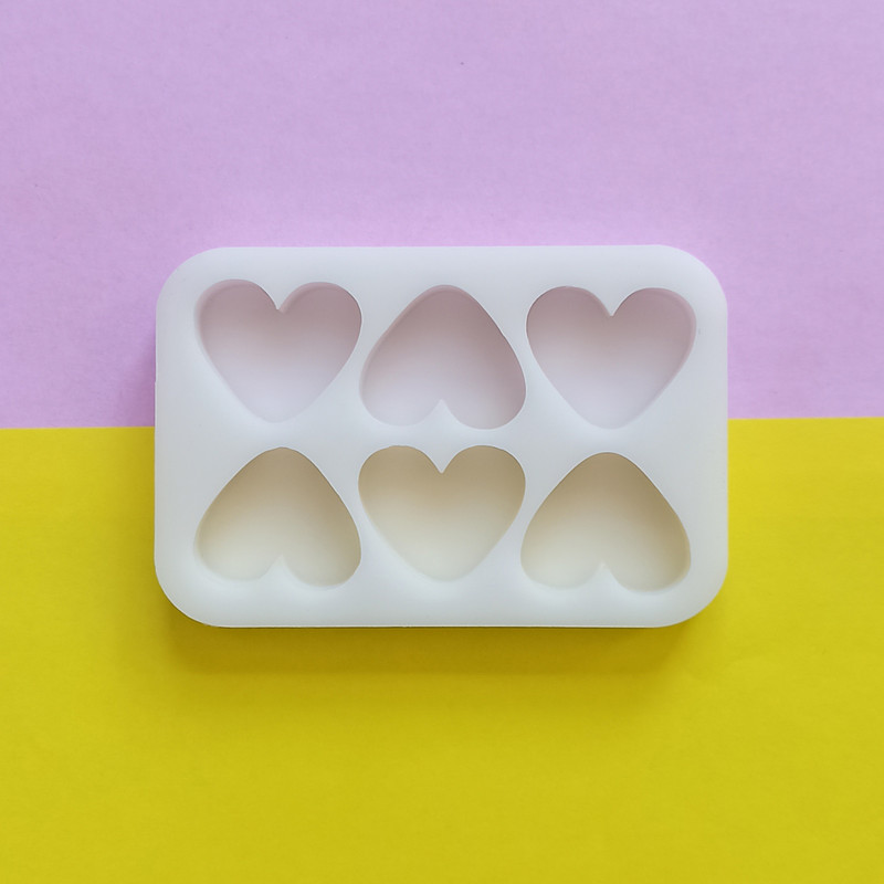 قالب رزین مدل قلب کد heart6