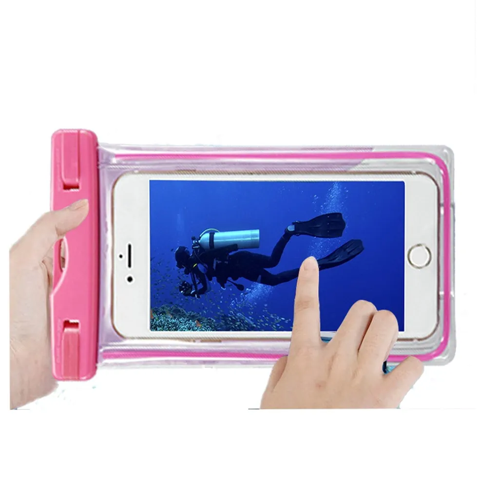 کیف ضد آب مدل AQUA POUCH مناسب برای گوشی موبایل 5.5 اینچی