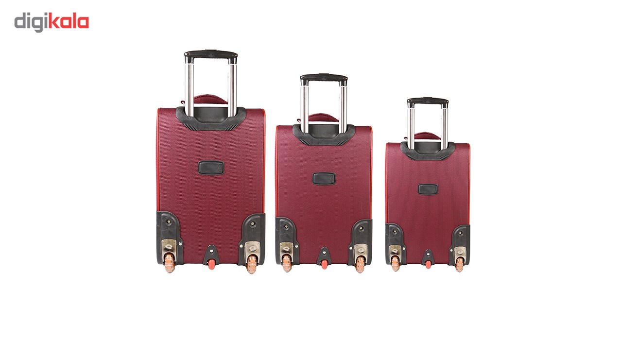 مجموعه سه عددی چمدان مدل تاپ یورو3