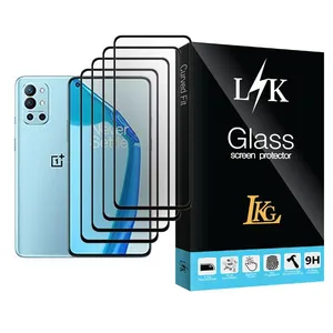 LKG LK Glass MIX004 Screen Protector For OnePlus 9R Pack Of 4