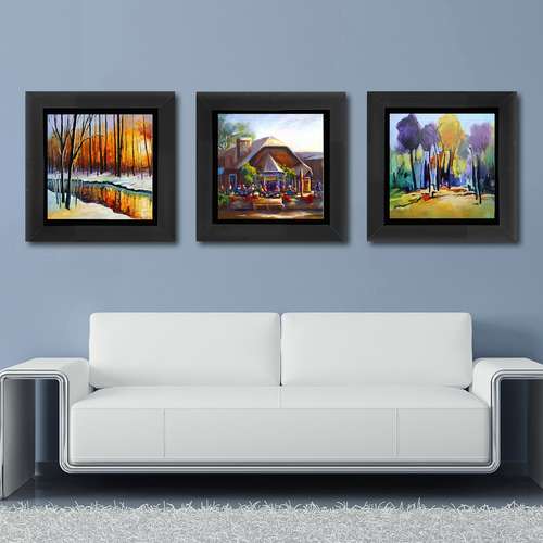 تابلو دیواری 3 تکه آریکان کد TA504-B