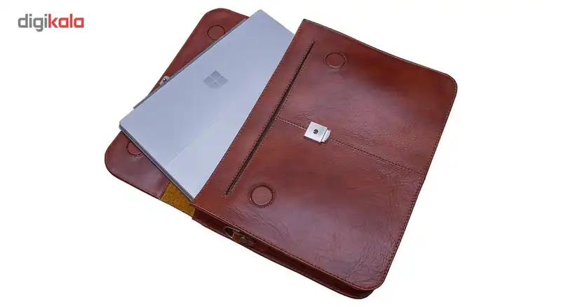 تبلت مایکروسافت مدل Surface Pro 2017 - F به همراه کیبورد سیگنیچر رنگ پلاتینیوم و کیف چرم صنوبر  - ظرفیت 1 ترابایت