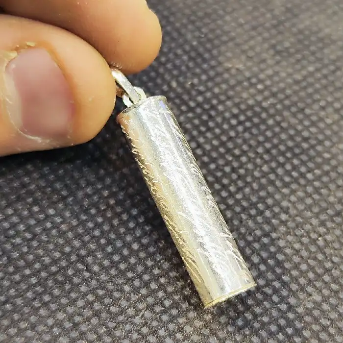 آویز گردنبند نقره مدل حرز امام جواد علیه السلام کد 66