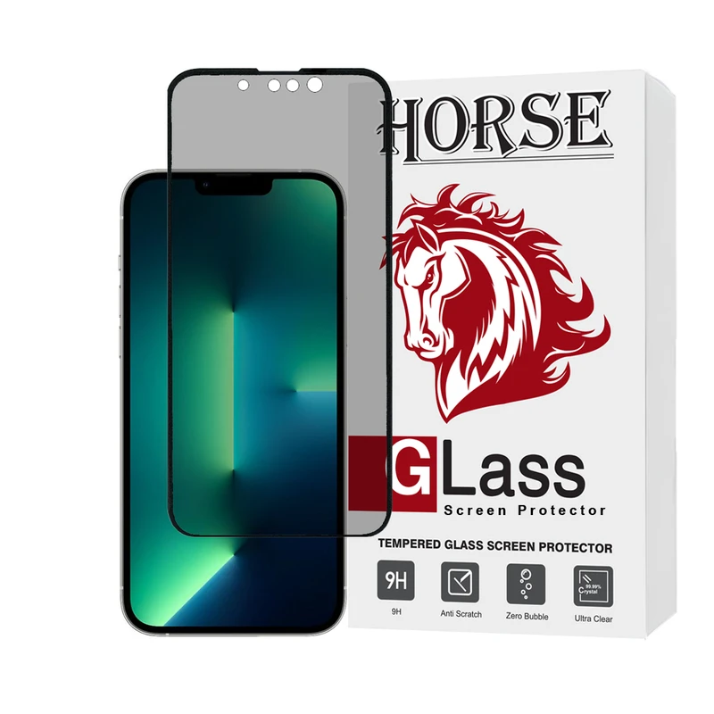 محافظ صفحه نمایش حریم شخصی هورس مدل CERPRIVH مناسب برای گوشی موبایل اپل iPhone 13 Pro Max /14 Plus
